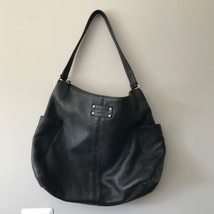 kate spade hobo purse black